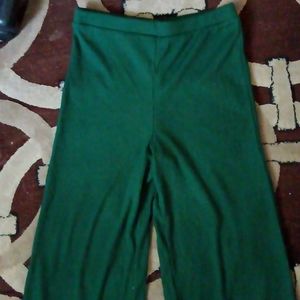 No Boundaries Medium Dark Green Ribbed Cloth dress pants